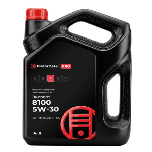 Масло моторное МОТОРДЕТАЛЬ ЭКСПЕРТ 8100 5W-30 SP GF-6A 4л
